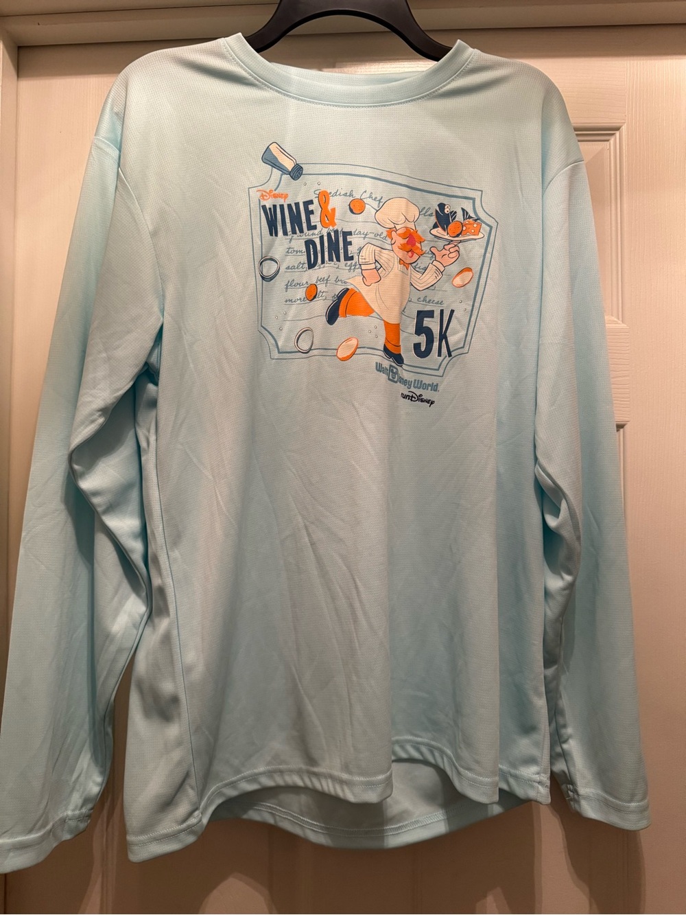Disney 2024 Wine & Dine 5K Long-Sleeve Performance Tee